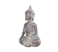 Gcljlmy Sitting Thai Buddha Statue Sculpture Table Decoration Resin Praying Buddhist for Yard Garden Hotel Yoga Housewarming Party