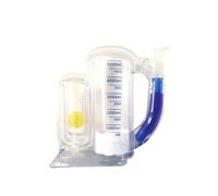 Gcljlmy Spirometry Breathing Trainer 5000 ml Breathable Vital Capacity Trainer for Home Office Trainer