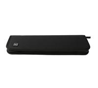 Gcljlmy Tie Organiser Storage Luggage Holder for Travel, grey black, ID pocket