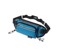 Gcljlmy Waist Bag Belt Bag Trendy Lightweight Zipper Shoulder Bag Waist Bag for Running Cycling Climbing Fishing Travel, blue, modern minimalism
