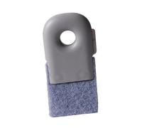 Gcljlmy Window Track Cleaner, Handy Practical Household Window Groove Cleaning Brush, Slotted Cleaning Brush for (Grey)