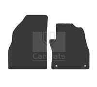 GCM - Car Floor Mats for Citroen Nemo Van 2008 To Present Full Coverage Floor Protection - Anti Slip & Fit Car Mat with Clips Easy to Clean Car Carpet for All-Weather- Black Edging, Carpet