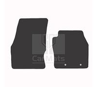 GCM - Car Floor Mats for Ford Transit Connect Van 2014-2016 Full Coverage Floor Protection - Anti Slip & Fit Car Mat with Clips Easy to Clean Car Carpet for All-Weather- Grey Edging, Carpet