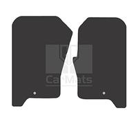 GCM - Car Floor Mats for Land Rover Discovery 4 2013-2017 Full Coverage Floor Protection - Anti Slip & Fit Car Mat with Clips Easy to Clean Car Carpet for All-Weather- Black Edging, Carpet