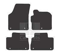 GCM - Car Floor Mats for Land Rover Freelander 2 2013 To Present Full Coverage Floor Protection - Anti Slip & Fit Car Mat with Clips Easy to Clean Car Carpet for All-Weather- Black Edging, Carpet