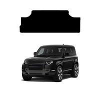 GCM - Tailored Car Boot Liner Mat Compatible with Landrover Defender 90 Boot Mat 2020+ Fit Rubber Boot Mat - Waterproof, Anti-Slip & Heavy Duty Easy Clean Mats (Black Edging, Rubber)