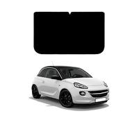 GCM - Tailored Car Boot Liner Mat Compatible with Vauxhall Adam 2013-2019 Fit Carpet Boot Mat, Full Protection Anti-Slip Easy Clean Mats (Black Edging, Carpet)