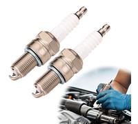 GCNWW 2-Pack F6RTC Spark Plug - Compatible with Bosch WR6DC/WR7DC, Champion RN9YC/RN10YC, Denso W20EPR-U, MTD 951-10292/751-10292 - High Performance Ignition Plug