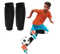 GCNWW Football Shin Pads Boys, Ski Shin Guard Sleeves Featuring Collision Avoidance Breathable Lightweight Character, Suitable for Protecting the Calves of Boys and Girls During Soccer Field Training