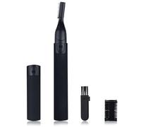 GCNWW Upgraded Electric Eyebrow Trimmer for Men & Women, Precision Facial Grooming Tool, Gentle Painless Electric Eyebrows Razor for Face Beard & Peach Fuzz, Battery Operated, Compact & Portable