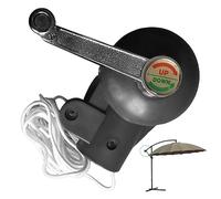 Gcroet 1PC Patio Umbrella Crank Handle dia. 43mm Heavy Duty Anti-rust Rotary Universal Detachable Handles Replacement Part for Outdoor Parasol