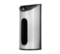 Gcroet 1PC Plastic Bag Dispenser Stainless Steel Wall Mounted Grocery Bag Saver Holder 31x17x9cm.