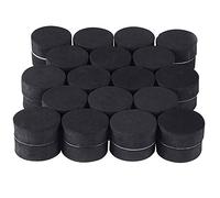 Gcroet 24 pc Pot Feet - Natural Rubber Flower Pot Mat | Invisible Plant Pot Risers for Outdoor Plants