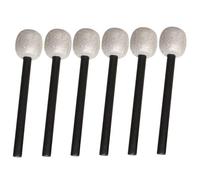 Gcroet 6Pcs Plastic Microphone Realistic Portable Microphone 11x2 Inch Detachable Play Prop for kids, Halloween, Christmas, Costume Prop, Birthday Party..