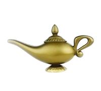 Gcroet Aladdin Plastic Genie Lamp Vintage Plastic Model Aladdin'S Lamp Artificial Magical Legend Aladdin'S Genie Lamp For Party Favor Plastic Aladdin Magic Light,Aladdin Plastic Genie Lamp Plastic