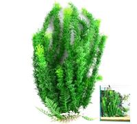 Gcroet Aquarium Plants 18.5x4 Large Fish Tank Plants Realistic Artificial Aquatic Plants DIY-Friendly Low Maintenance Fish Tank Decorations