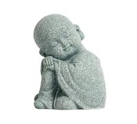 Gcroet Baby Buddha Statue, Sleeping Buddha, Monks Figurine Decor Sandstone, Sculptures Home Décor Creative Dolls for Zen Gifts Buddhism Ornaments Delicate Buda Tiny ..