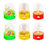 Gcroet Finger Basketball Shooting Game, 6PCS Mini Basketball Game, Desktop Fidget for Kids, Handheld Party Favors for Birthday.