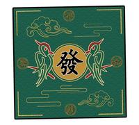Gcroet Mahjong Mat 27.6x27.6'' Anti Slip Mahjong Table Mat Noise Reduction Table Cover Poker Domino Board Game for Card, Board and Tile Games ..