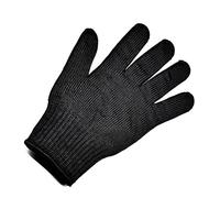 Gcroet Parrot Anti Bite Gloves Pet Protective Gloves Pet Training Wire Chewing Working Safety for Parrot Hamster - Black 1Pair