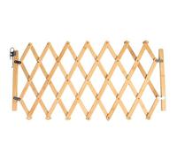 Gcroet Pet Gate 19x10-43in Expandable Baby Gate Wooden Rhombus Structure Dog with Alloy Hardware All-purpose Cat Fence for Stairs Doors Indoor ..