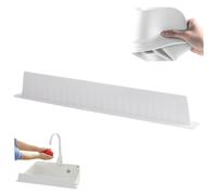 Gcroet Sink Splash Guard 20.1x1.8x2.8 Inch Silicone Kitchen Sink Splash Guard with Suction Cup Water for Kitchen Bathroom.