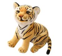 Gcroet Tiger Stuffed Animal 9.1 Inch, Realistic Tiger Plush Toy with Soft Plush Material, Stuffed Animals for Boys and Kids..