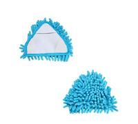 Gcroet Triangle Mop Head Absorbent Microfiber Chenille Mop Brush Head Replacement Cleaning Tool 2PCS Mop Head,Mop Replacement Head,Mop Refill Head,Triangle Mop Brush Head,Chenille Mop Head