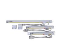 GCS898 Slim Linear Glass Scale - 0.005mm High Precision Encoder Grating Ruler - TTL Output, 3 meters Cable Length 1pcs(Travel Length 150mm)