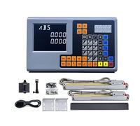 GCS906-2 2-axis LCD DRO kit milling machine digital readout display with 2 pieces 5um optical scale linear encoder(0.005mm complete kit)
