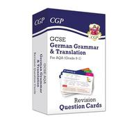 GCSE AQA German: Grammar & Translation Revision Question Cards (For exams in 2025): (CGP AQA GCSE German)