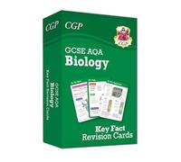 GCSE Biology AQA Key Fact Revision Cards - Summary cards for quick revision (CGP AQA GCSE Biology)