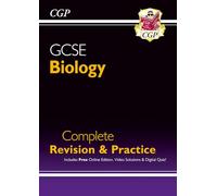 GCSE Biology Complete Revision & Practice includes Online Ed, Videos & Quizzes: for the 2027 and 2028 exams (CGP GCSE Biology)