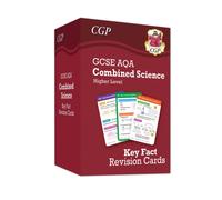 GCSE Combined Science AQA Higher Key Fact Revision Cards - Summary cards for quick revision