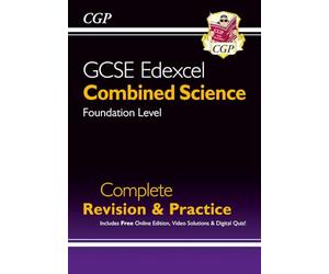 GCSE Combined Science Edexcel Foundation Complete Revision & Practice w/ Online Ed, Videos & Quizzes: for the 2026 and 2027 exams (CGP Edexcel GCSE Combined Science)
