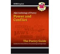 GCSE English AQA Poetry Guide - Power & Conflict Anthology inc. Online Edition, Audio & Quizzes