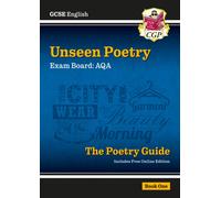 GCSE English AQA Unseen Poetry Guide - Book 1 includes Online Edition