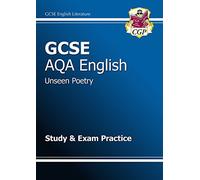 GCSE English AQA Unseen Poetry Study & Exam Practice Book (A*-G course)