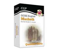 CGP – GCSE English Shakespeare: Macbeth Revision Question Cards – for the 2026 and 2027 exams