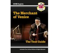 GCSE English Shakespeare Text Guide - The Merchant of Venice includes Online Edition & Quizzes: for the 2026 and 2027 exams (CGP GCSE English Text Guides)