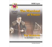 GCSE English Shakespeare - The Merchant of Venice Workbook (includes Answers)