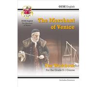 GCSE English Shakespeare - The Merchant of Venice Workbook (includes Answers) - 2026 & 2027