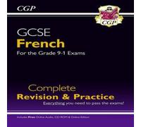 GCSE French Complete Revision & Practice: with Online Edition & Audio (For exams in 2025) Multiple-component retail product, part(s) enclosed Book CGP Books Multi One Size