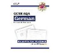 GCSE German AQA Exam Practice Workbook with CGP RevisionHub
