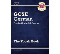 GCSE German Vocab Book (For exams in 2025)