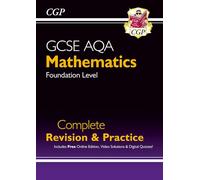 GCSE Maths AQA Complete Revision & Practice: Foundation inc Online Ed, Videos & Quizzes: for the 2025 and 2026 exams