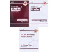 GCSE Maths Edexcel Revision Bundle - Revision Guide, Workbook & 10-Minute Tests