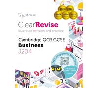 GCSE OCR Business: Illustrated Revision and Practice with CREST AI Exam Tutor (ClearRevise OCR GCSE Business J204)