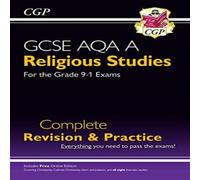 GCSE Religious Studies: AQA A Complete Revision & Practice (with Online Edition) Multiple-component retail product, part(s) enclosed Book CGP Books Multi One Size