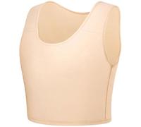 GCTBL Chest Binder for Transgender FTM Breast Binder Compression Bra Tank Top (K, 5XL)